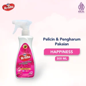 BRM Pelicin dan Pengharum Pakaian Varian Happiness Spray 300 ml