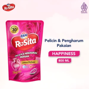 BRM Rosita Pelicin dan Pengharum Pakaian Varian Happiness Refill 800 ml