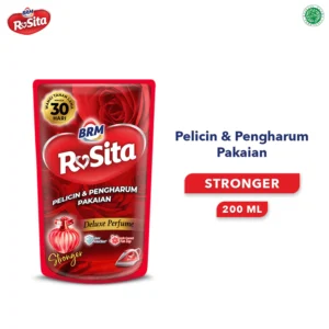 BRM Rosita Pelicin Pewangi Setrika Pakaian 200 ml, Varian Stronger