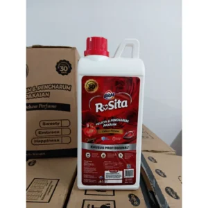 1 Karton Brm Rosita Pelicin Dan Pengharum Pakaian 1 Liter Varian Stronger