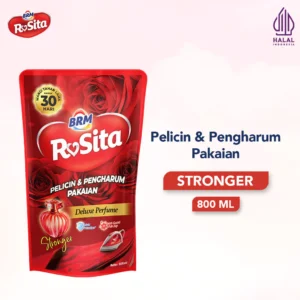 BRM Rosita Pelicin & Pengharum Pakaian Stronger Refill 800 ml