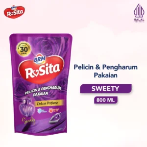 BRM Rosita Pelicin dan Pengharum Pakaian Sweety Refill 800 ml