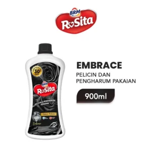 BRM Rosita Pelicin & Pengharum Pakaian Embrace 900 ML - Anti-Bakteri Wangi Tahan Lama