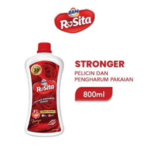 BRM Rosita Pelicin & Pengharum Pakaian Stronger 900 ML - Anti-Bakteri Wangi Tahan Lama